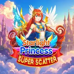 Starlight Princess Super Scatter game at Golden Lady Casino for United Kingdom players